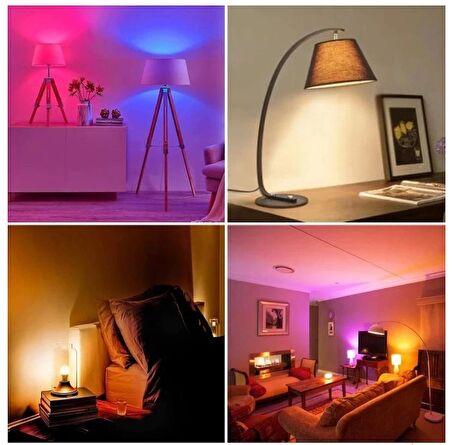 Cata CT-4058 9W 220V E27 Duylu  Kumandalı RGB Led Ampul